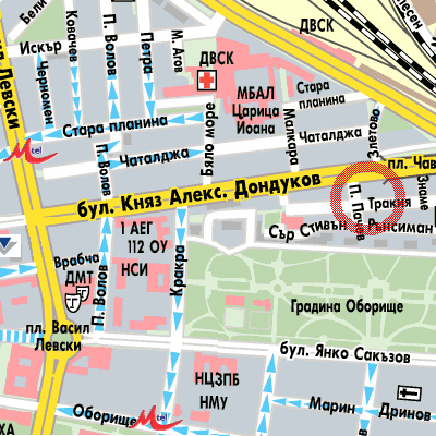 Карта на местоположението на офиса